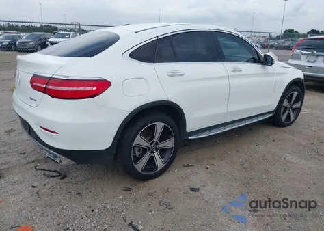 2017 Mercedes-Benz Glc 300 Coupe 4Matic z USA, uszkodzony, nr VIN WDC0J4KB1HF231401